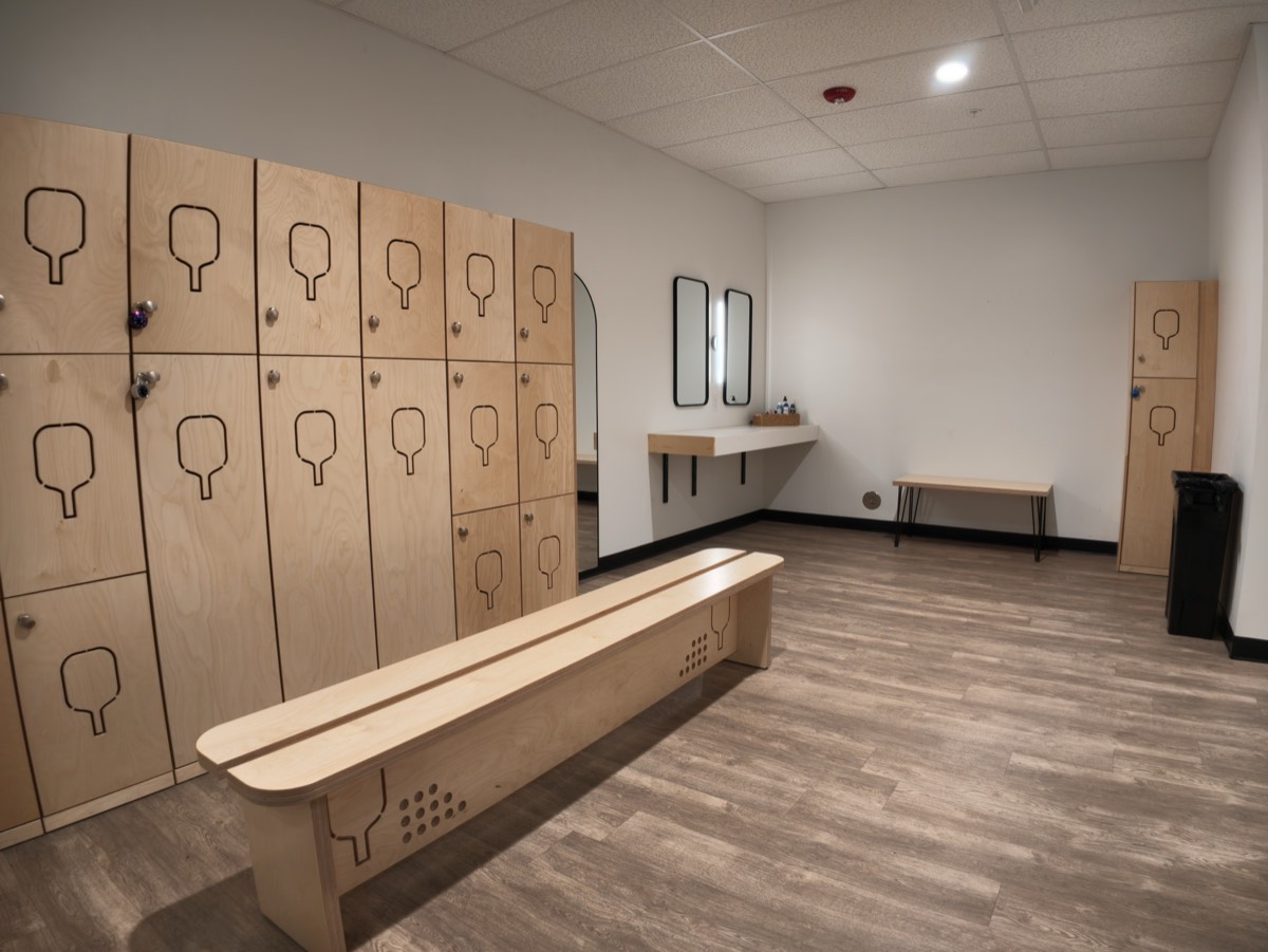 Locker Rooms at Picklr Littleton